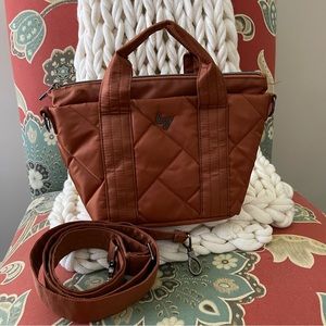 Lug Mini Dori Quilted Crossbody Handbag. Like New!